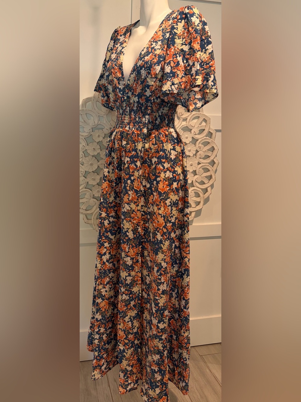 Baltic Born Verona Smocked Maxi Dress